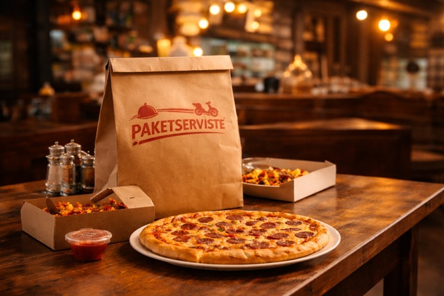 Paketlenmiş sipariş teslim anı