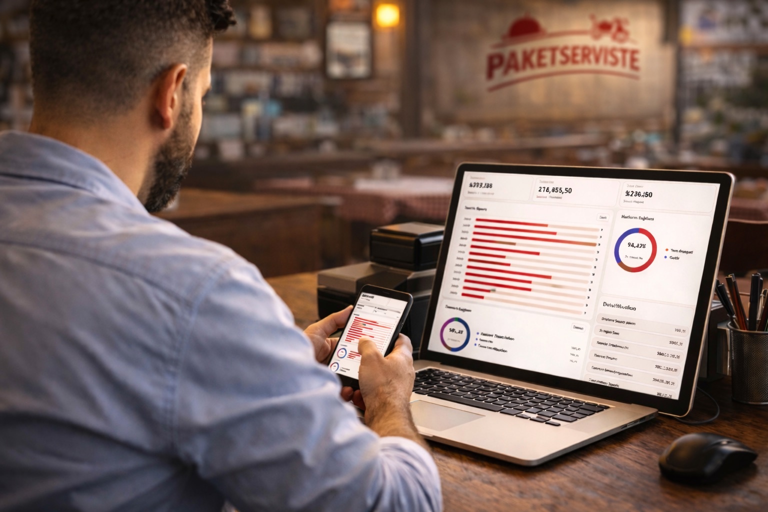 Ödeme, şube ve kurye metrikleriyle rapor analizi